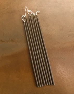 8 Celebration Candles - Seaweed