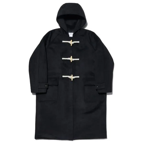BALMACAAN DUFFLE COAT - BLACK
