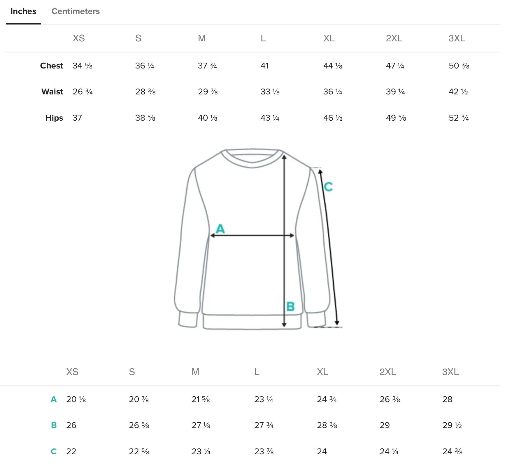 BARITA® Light Unisex Sweatshirt 3/3 pieces