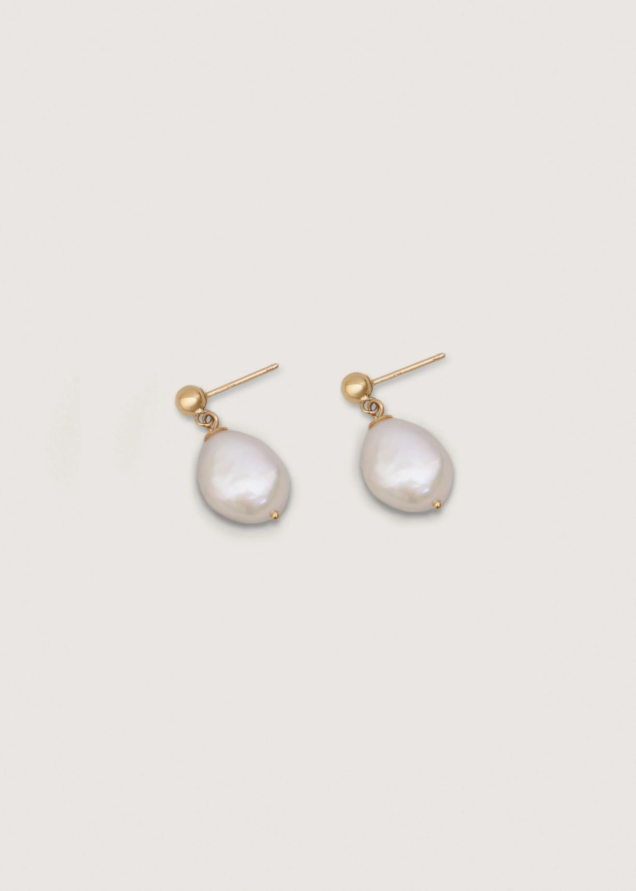 Baroque Pearl Drop Earrings
