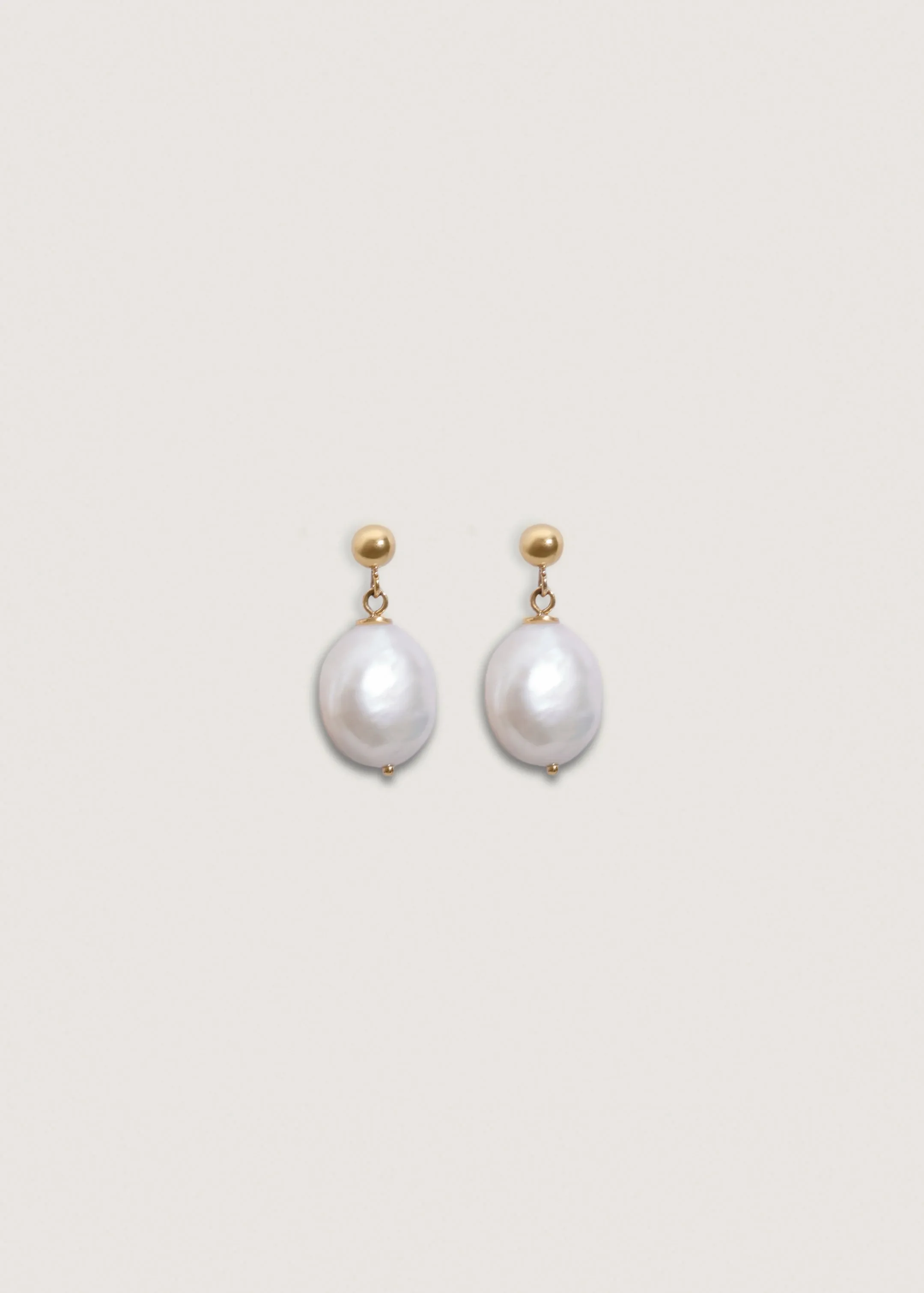 Baroque Pearl Drop Earrings