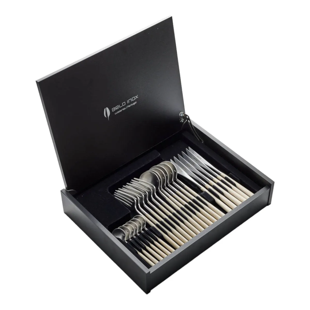 Belo Inox Neo Cutlery Set Ivory 24 Piece