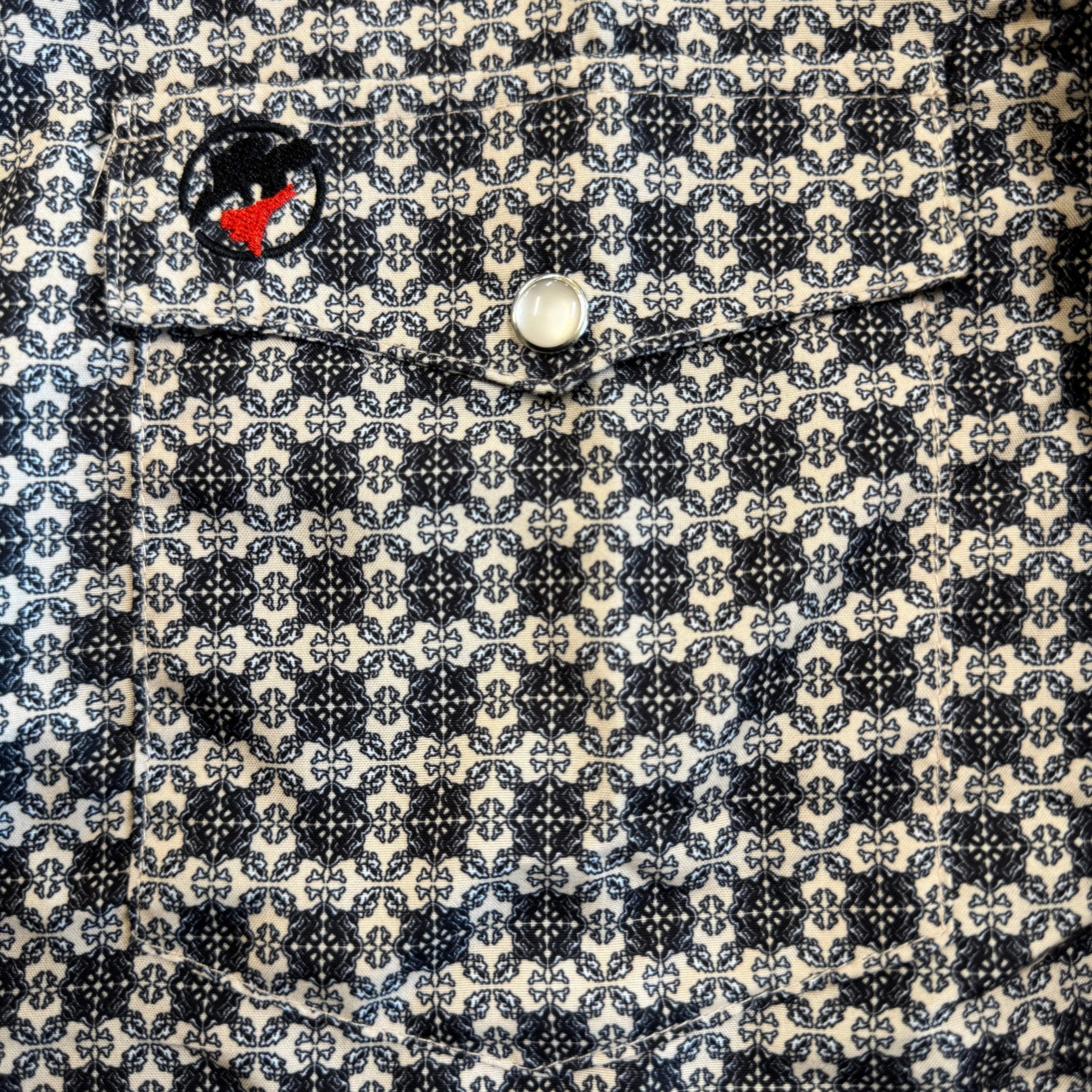 Blue Pattern L/S