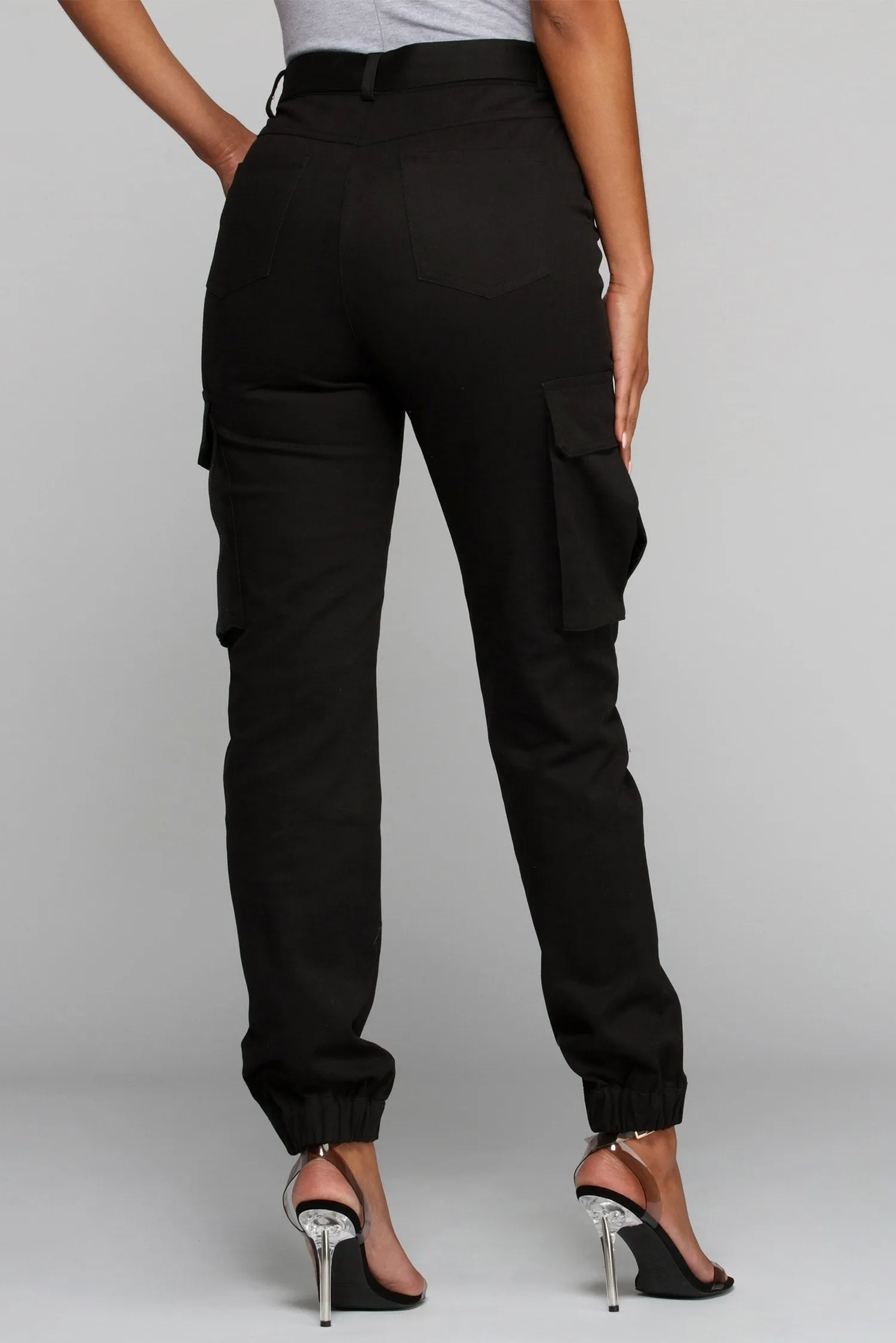 Boldly Belted Cargo Joggers