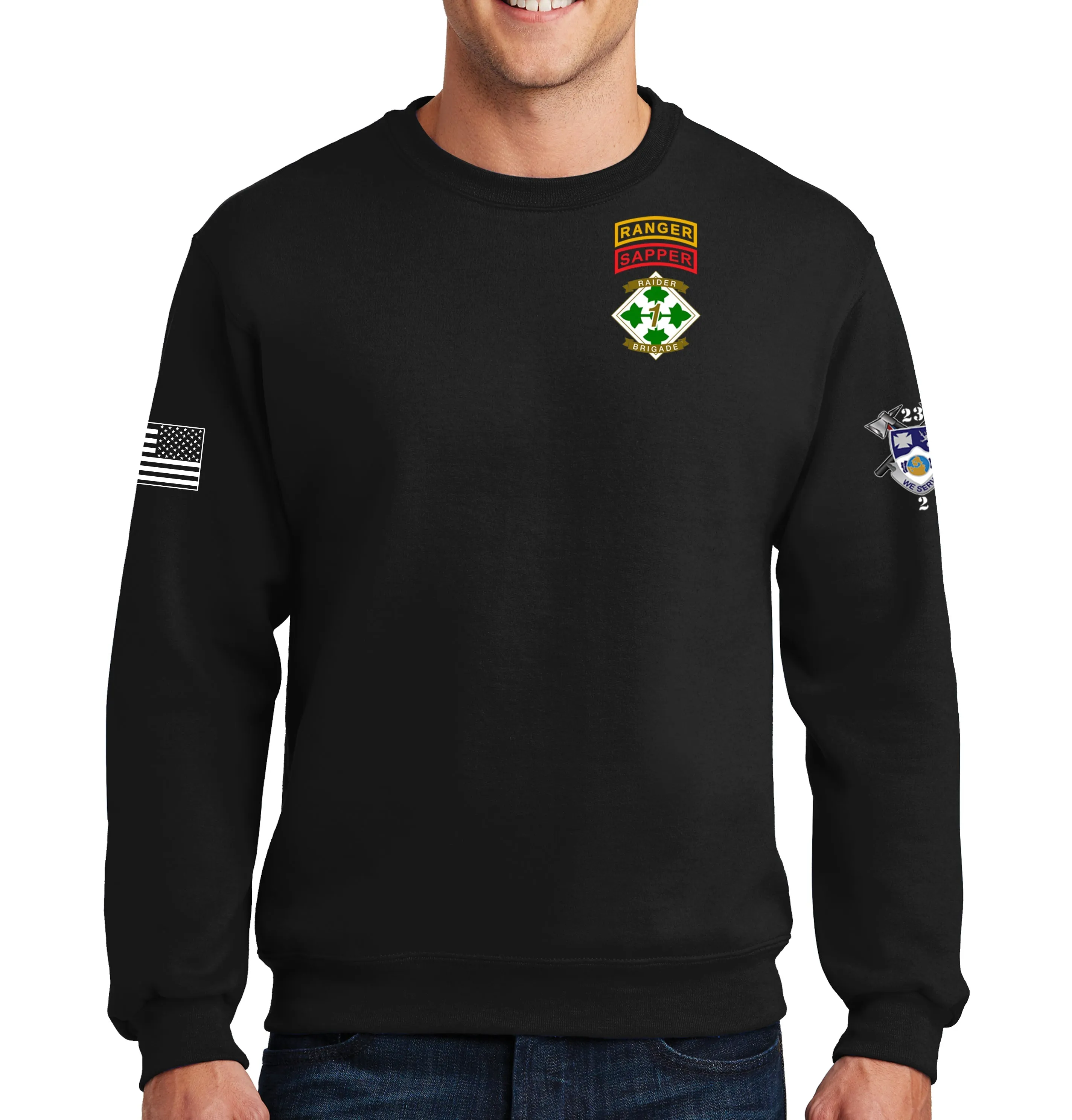 Brave Co Unisex PT Sweatshirt. This sweatshirt IS Approved for PT