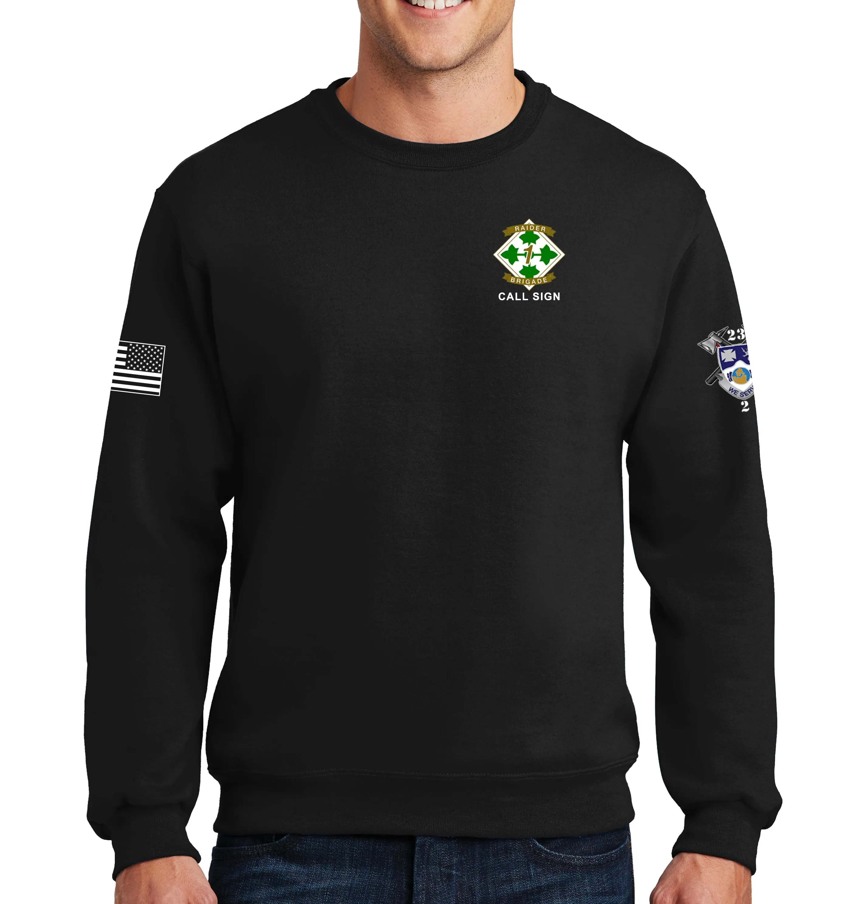 Brave Co Unisex PT Sweatshirt. This sweatshirt IS Approved for PT