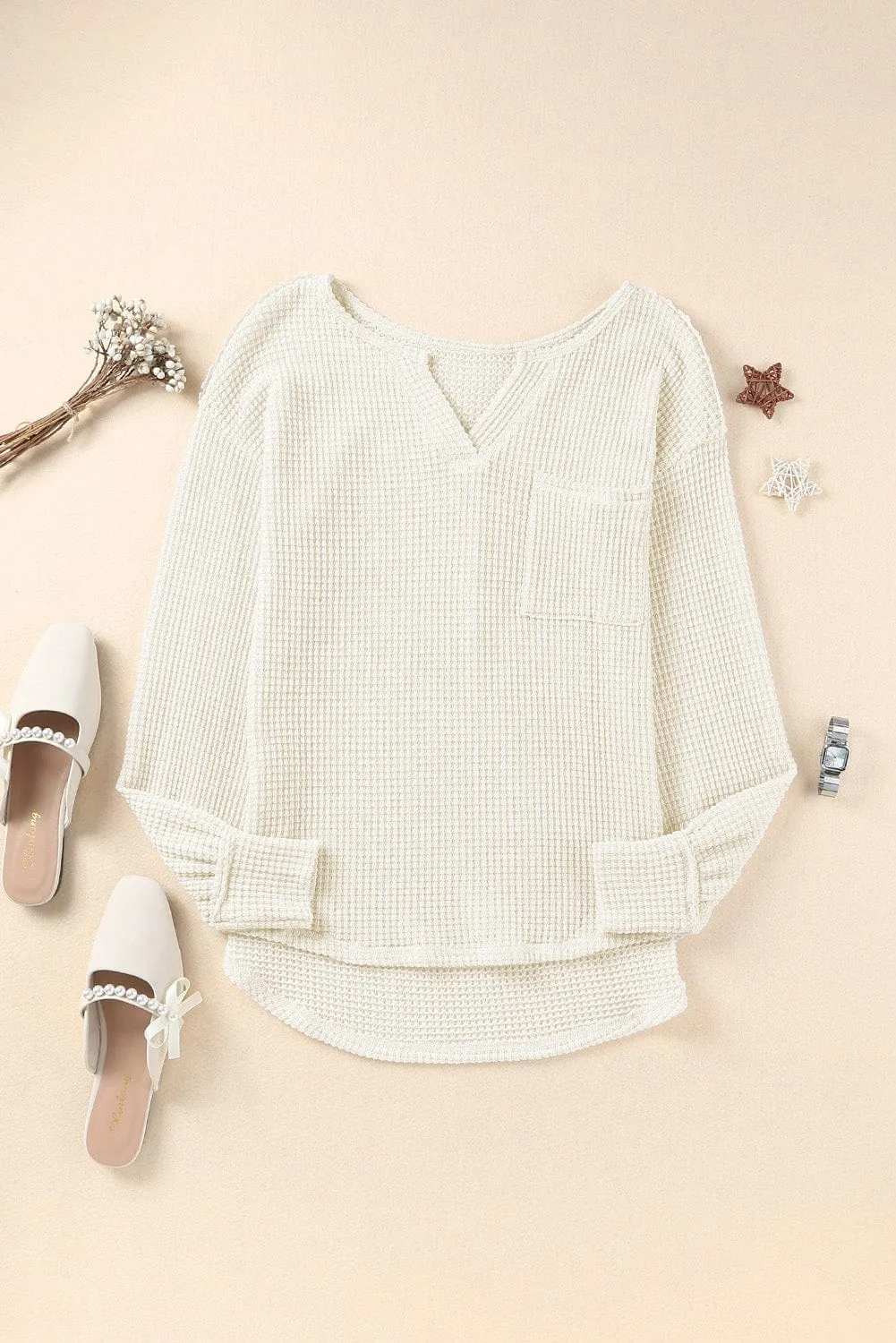 Cable Knit Long Cardigan with Pockets