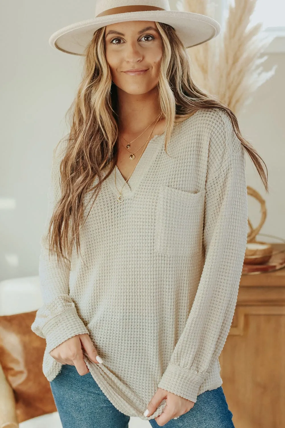 Cable Knit Long Cardigan with Pockets