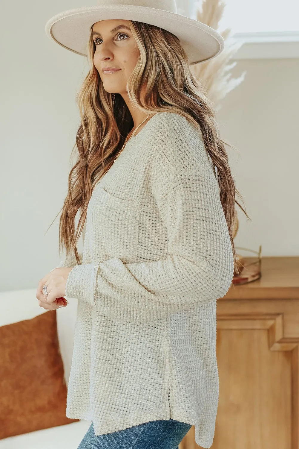 Cable Knit Long Cardigan with Pockets