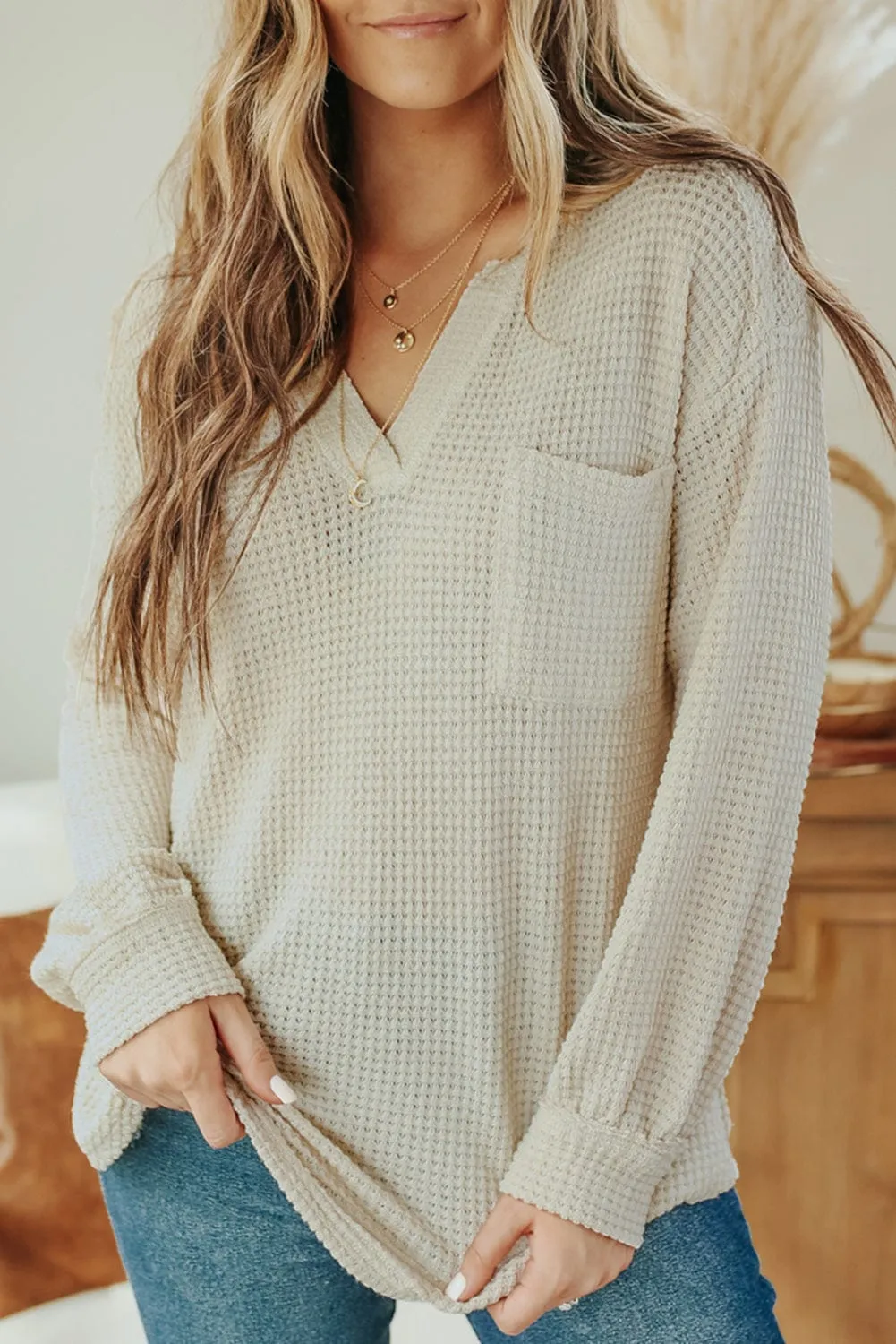 Cable Knit Long Cardigan with Pockets