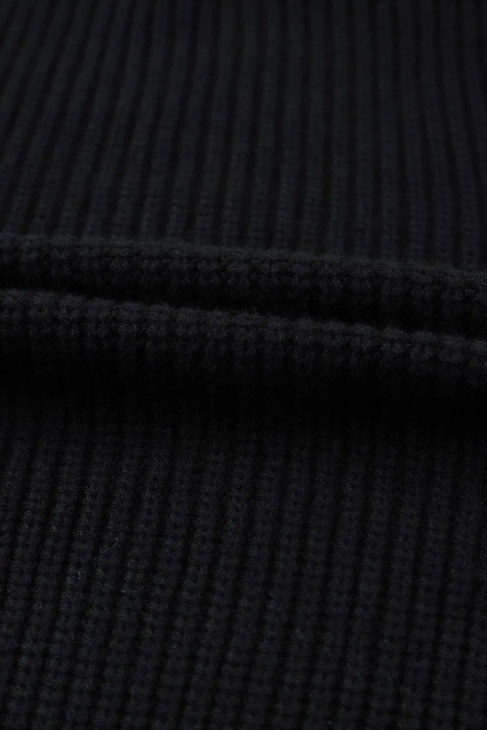 Cable Knit Long Cardigan with Pockets