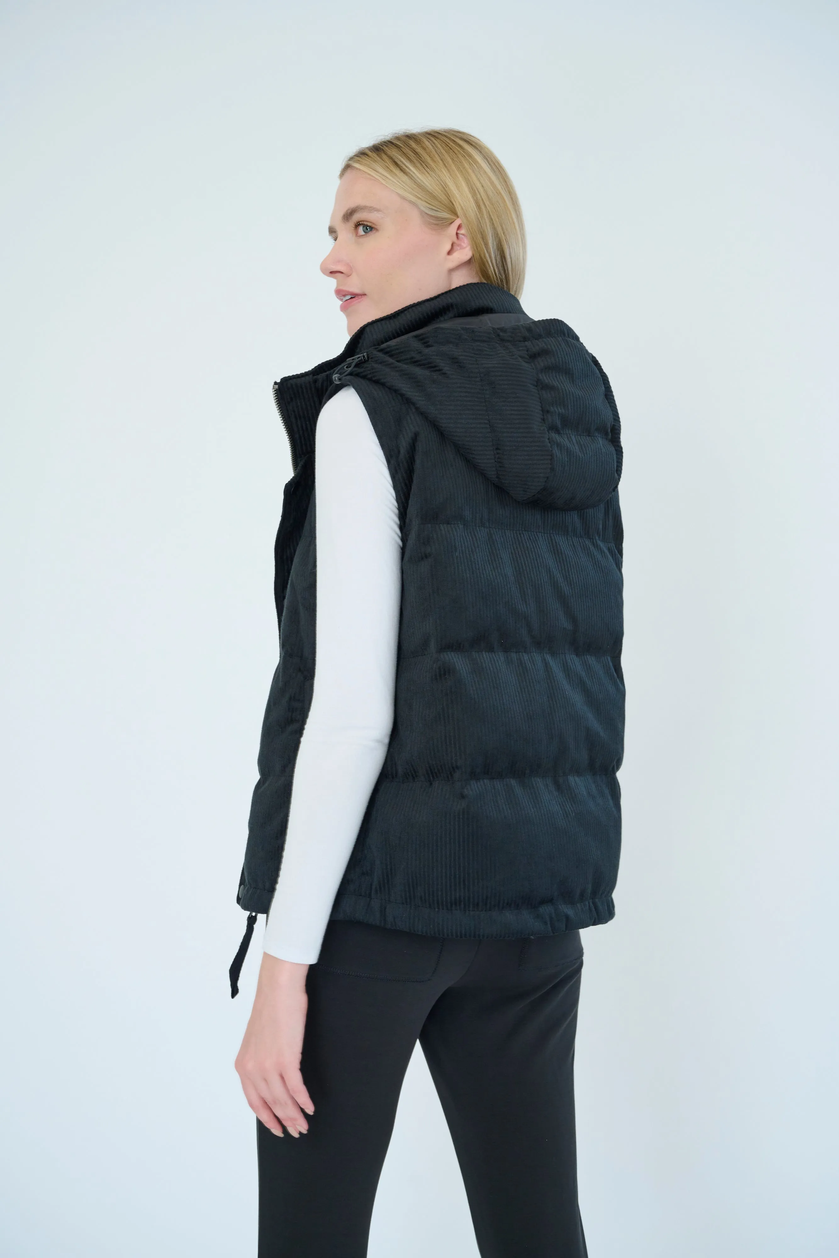 Corduroy Down Vest