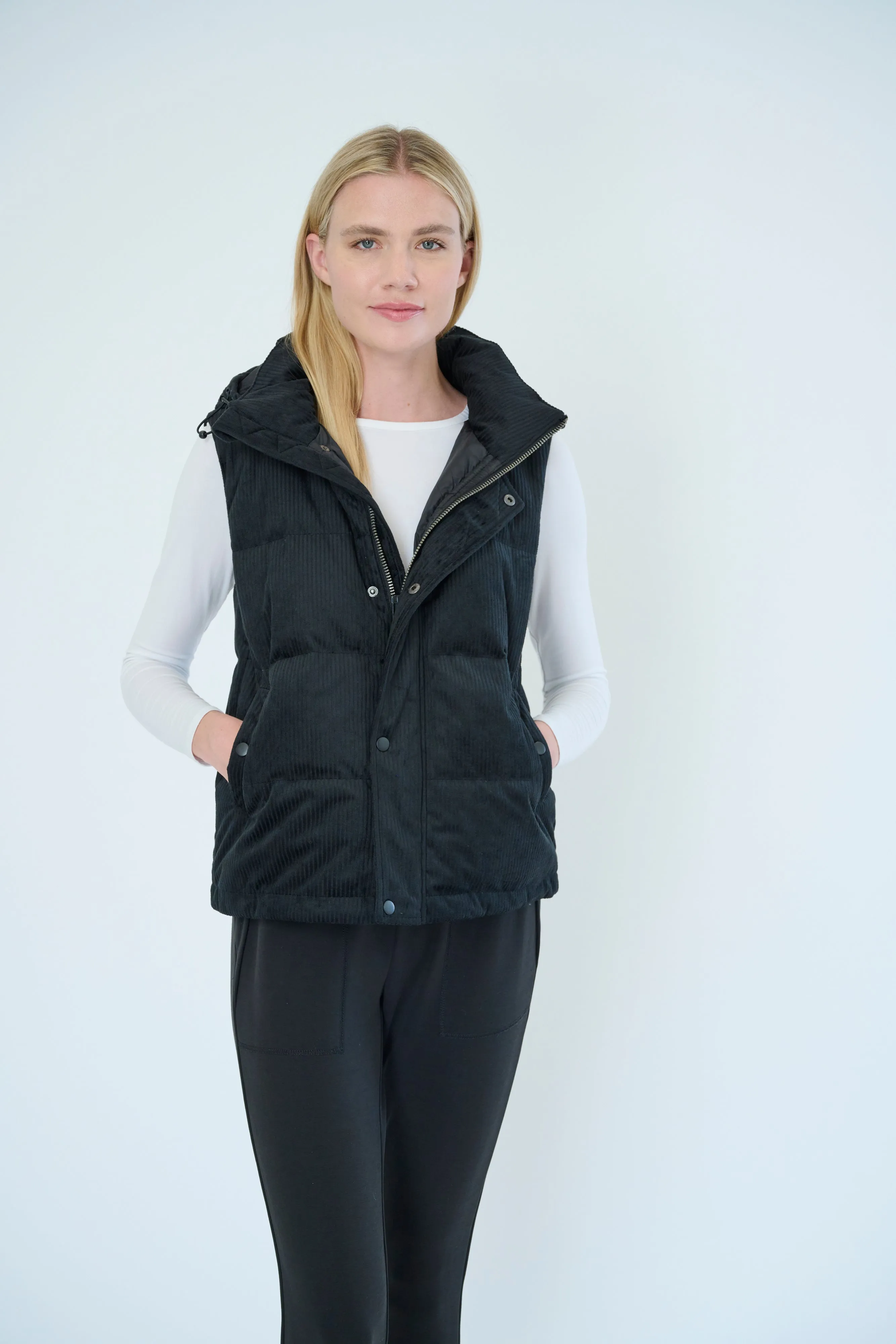 Corduroy Down Vest