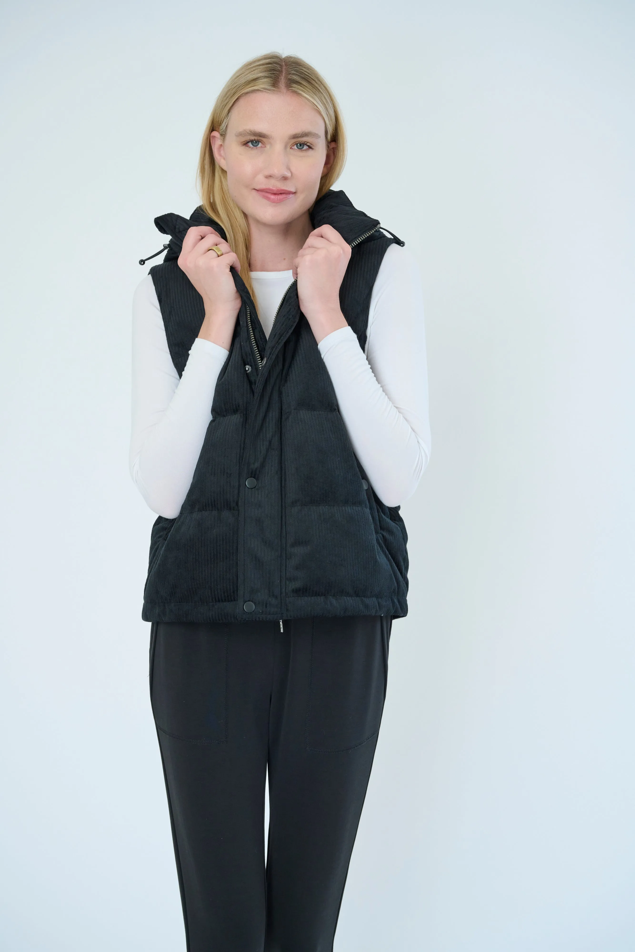 Corduroy Down Vest