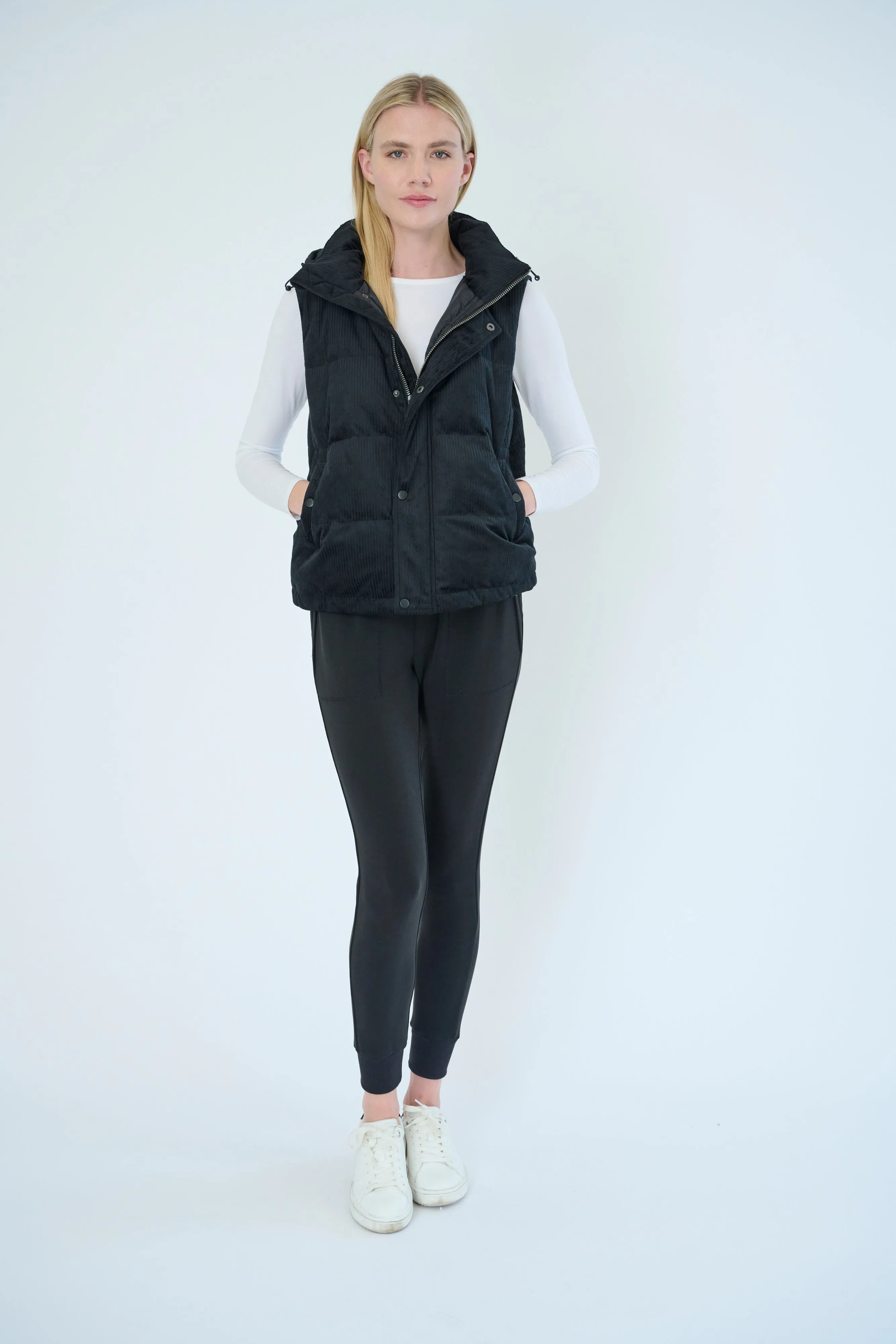 Corduroy Down Vest
