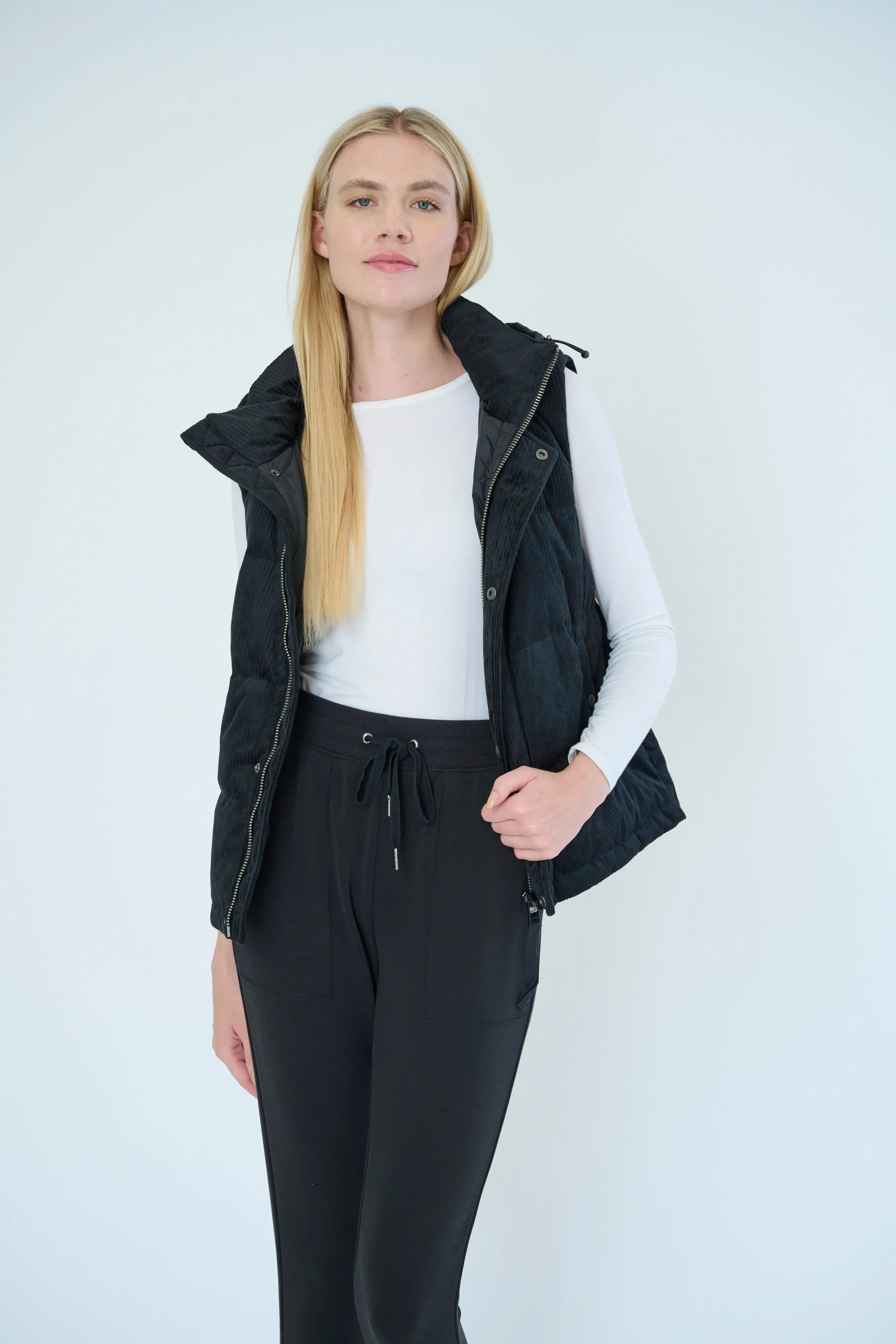 Corduroy Down Vest