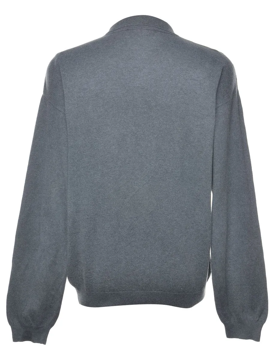 Croft & Barrow Argyle Knit Jumper - L