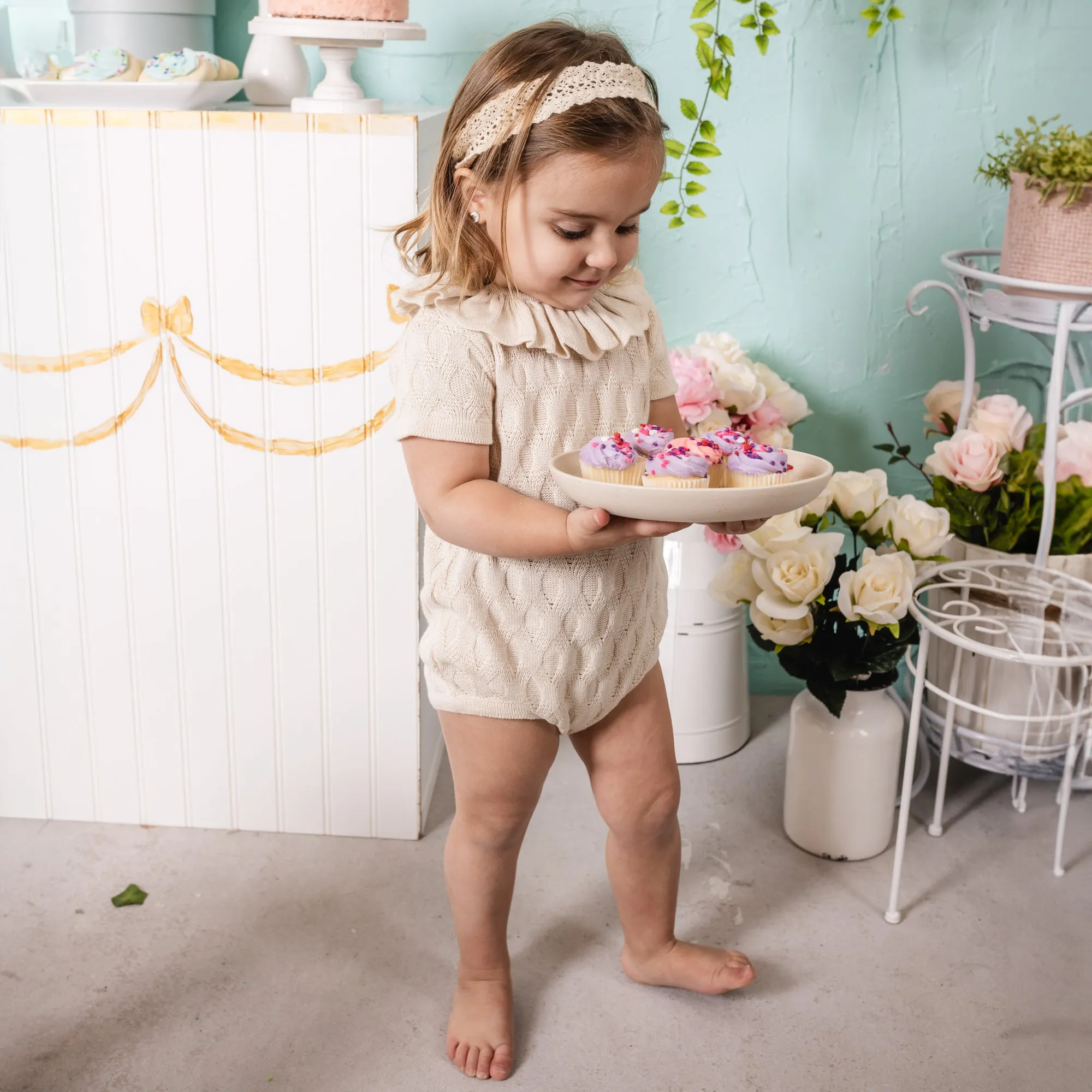 Danit Romper ~ Beige