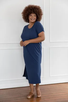 Destiny Dress | Navy