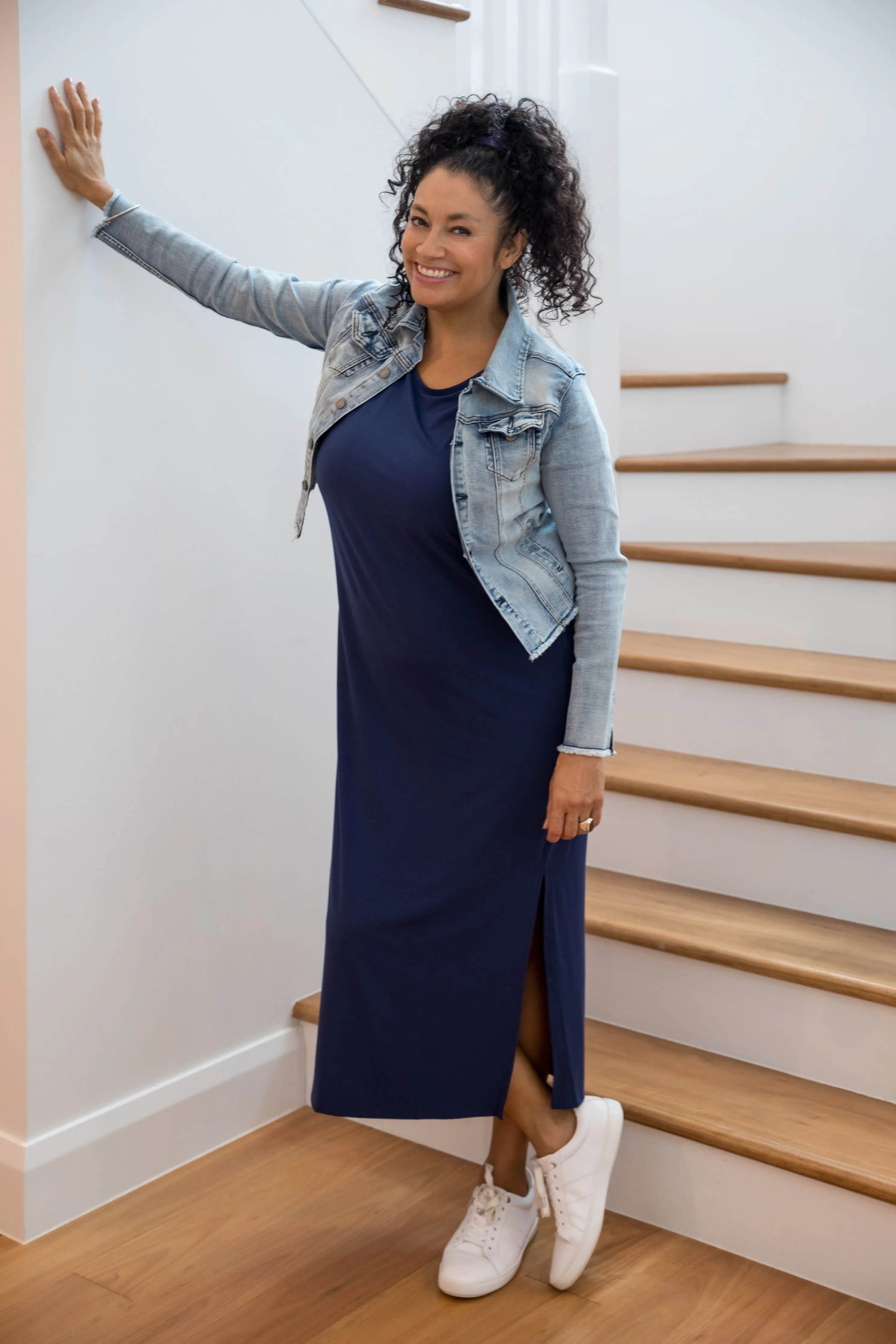 Destiny Dress | Navy