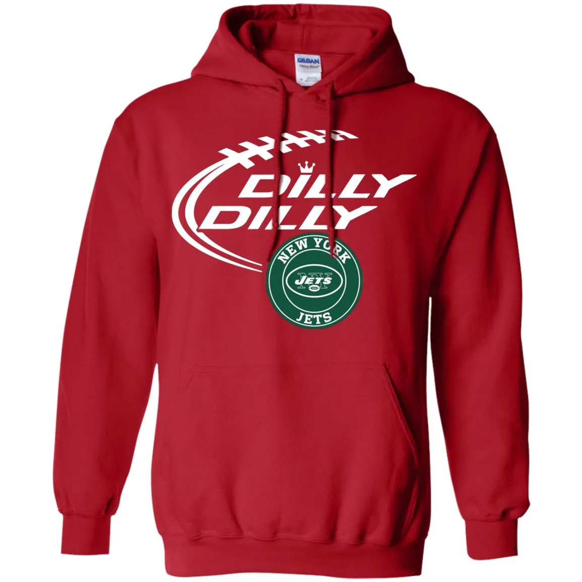 Dilly Dilly New York Jets Nfl Football Men Pullover Hoodie