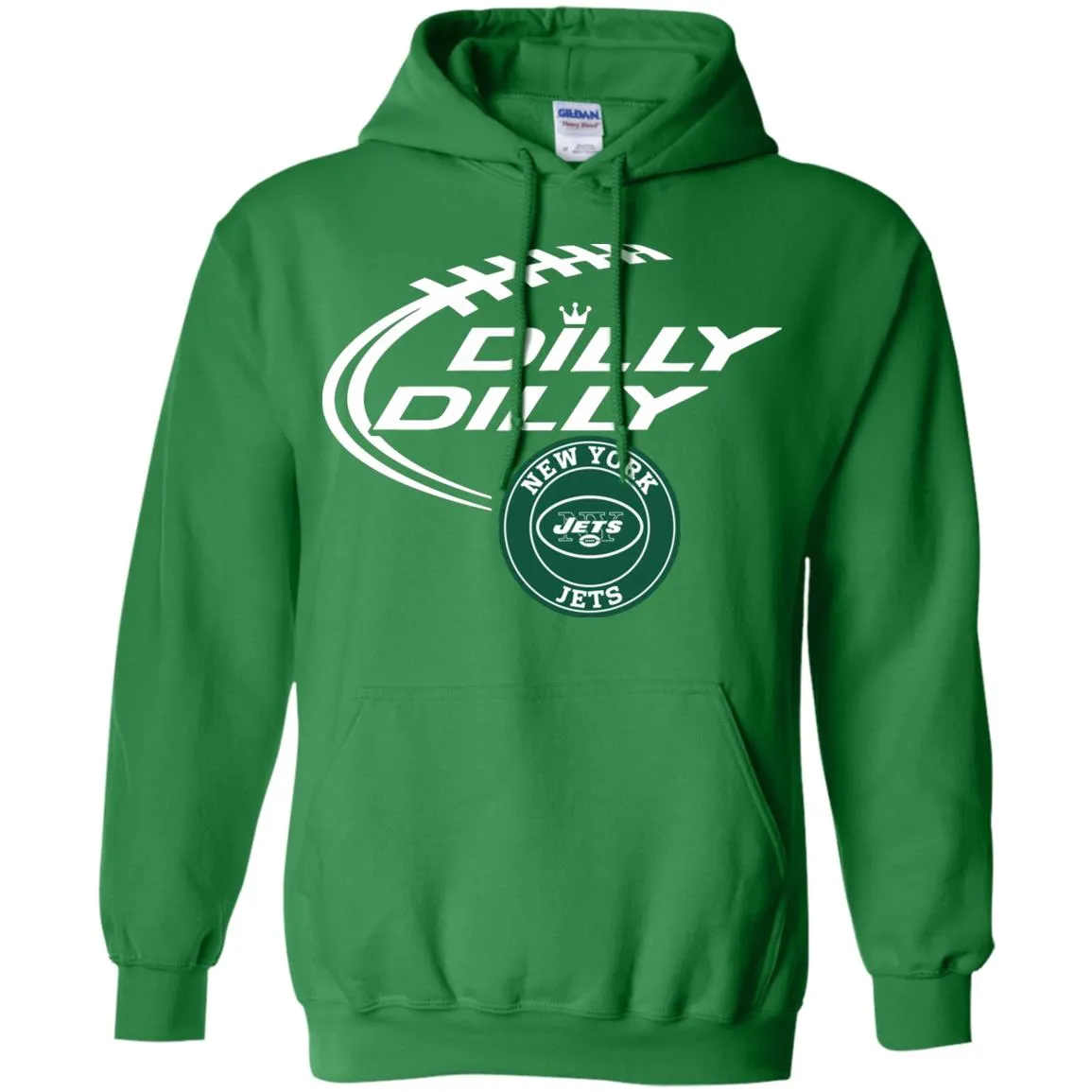 Dilly Dilly New York Jets Nfl Football Men Pullover Hoodie