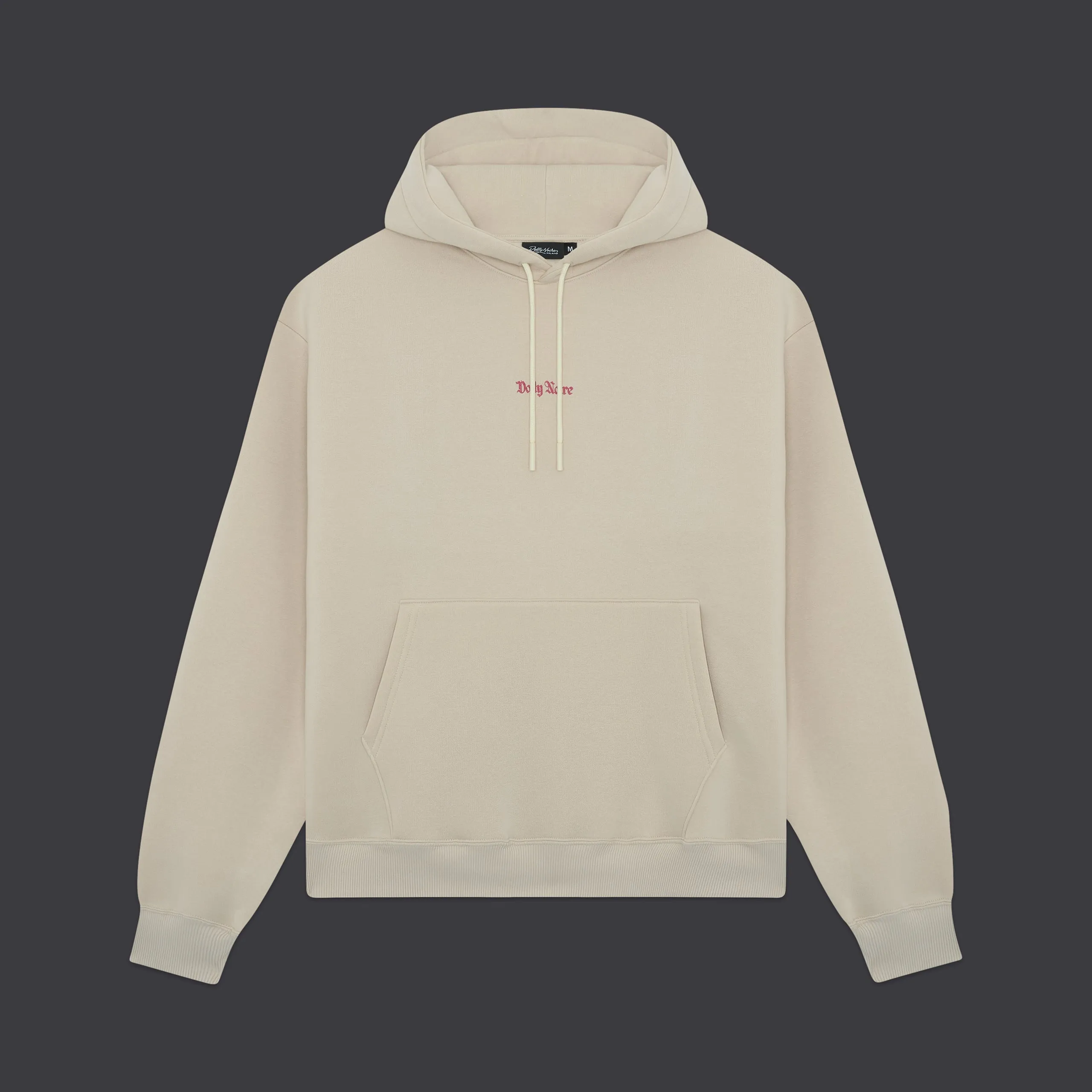 Dragon Scroll Hoodie Beige