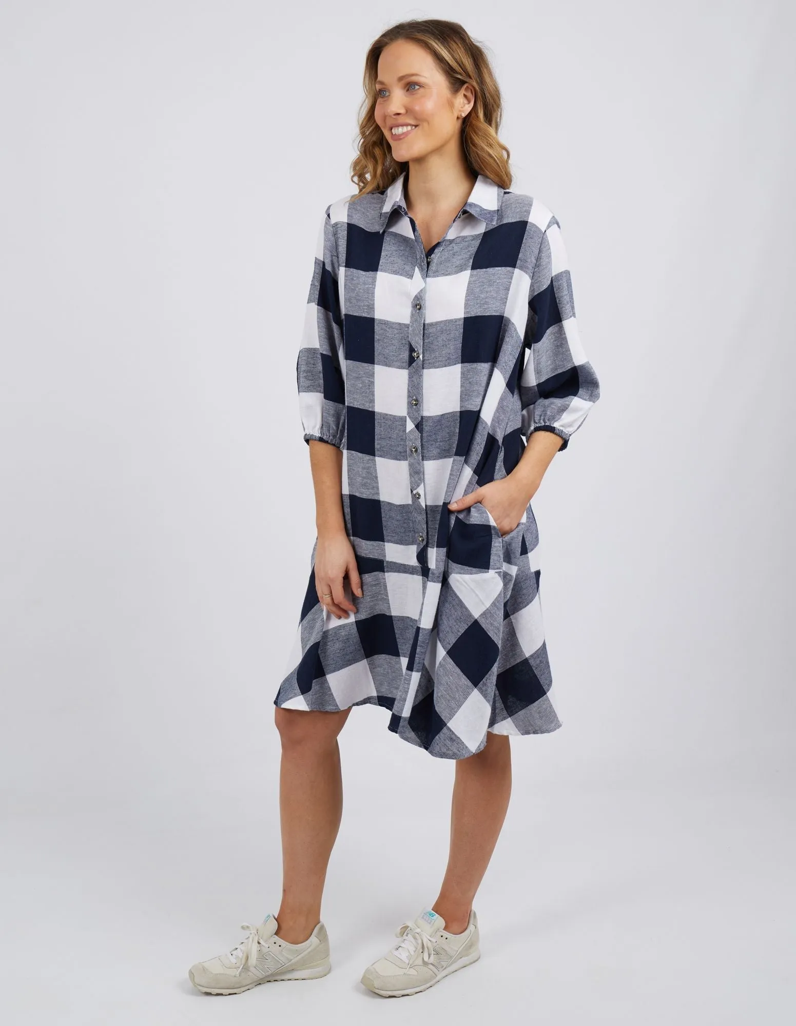 Elm Willow Check Dress
