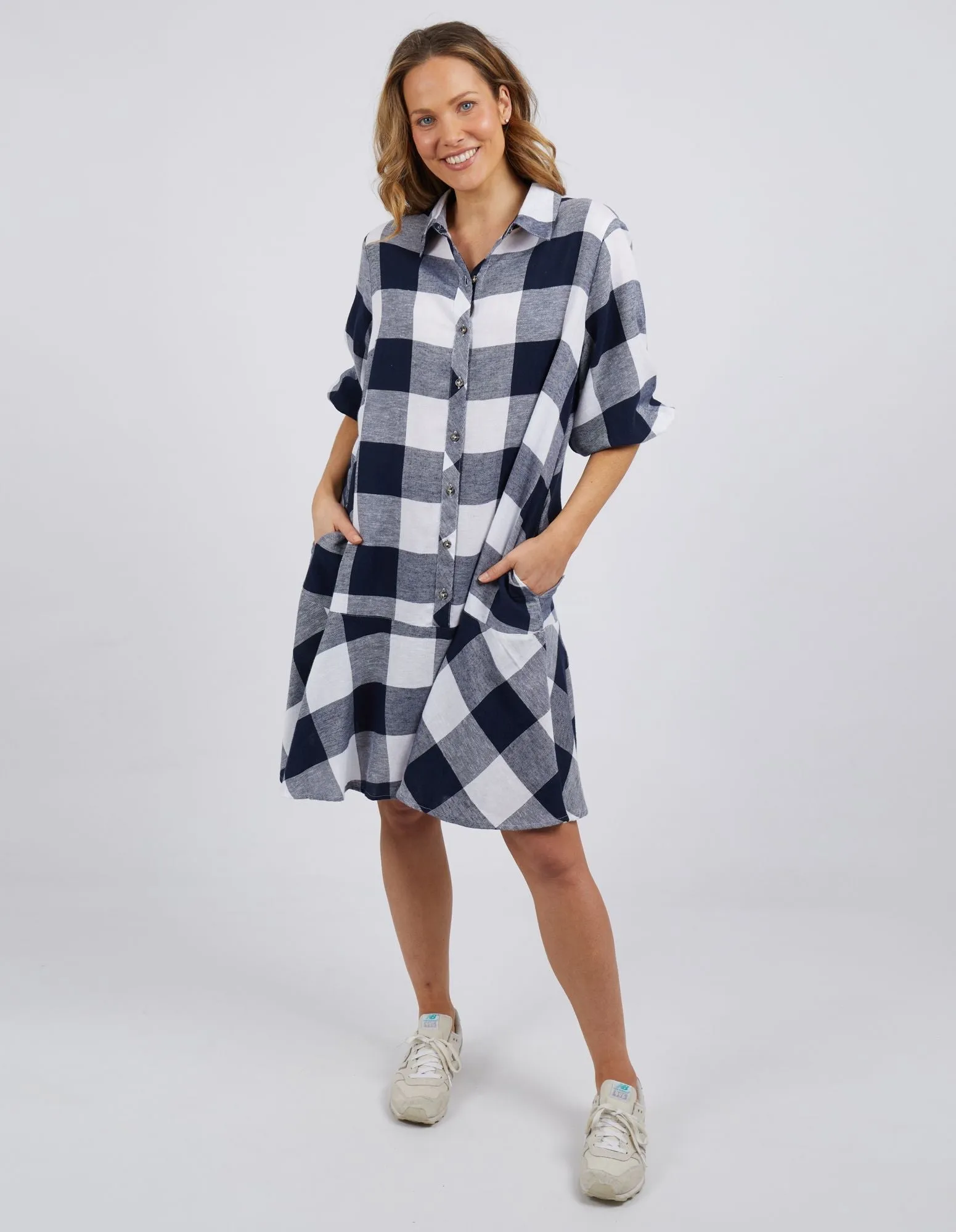 Elm Willow Check Dress