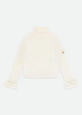 Elma Ribbed Jumper Vanilla