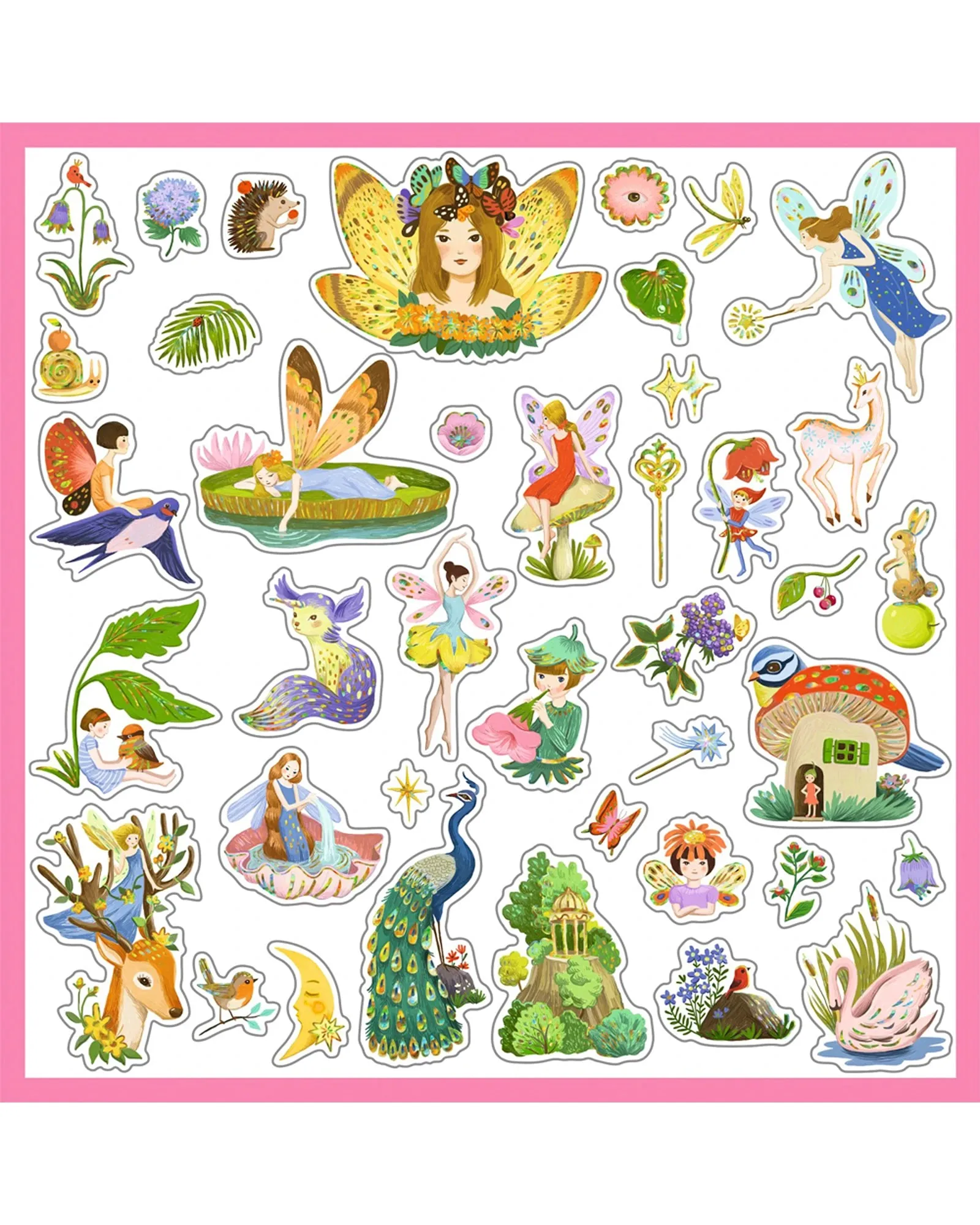 Fantasy 160 Metallic Stickers