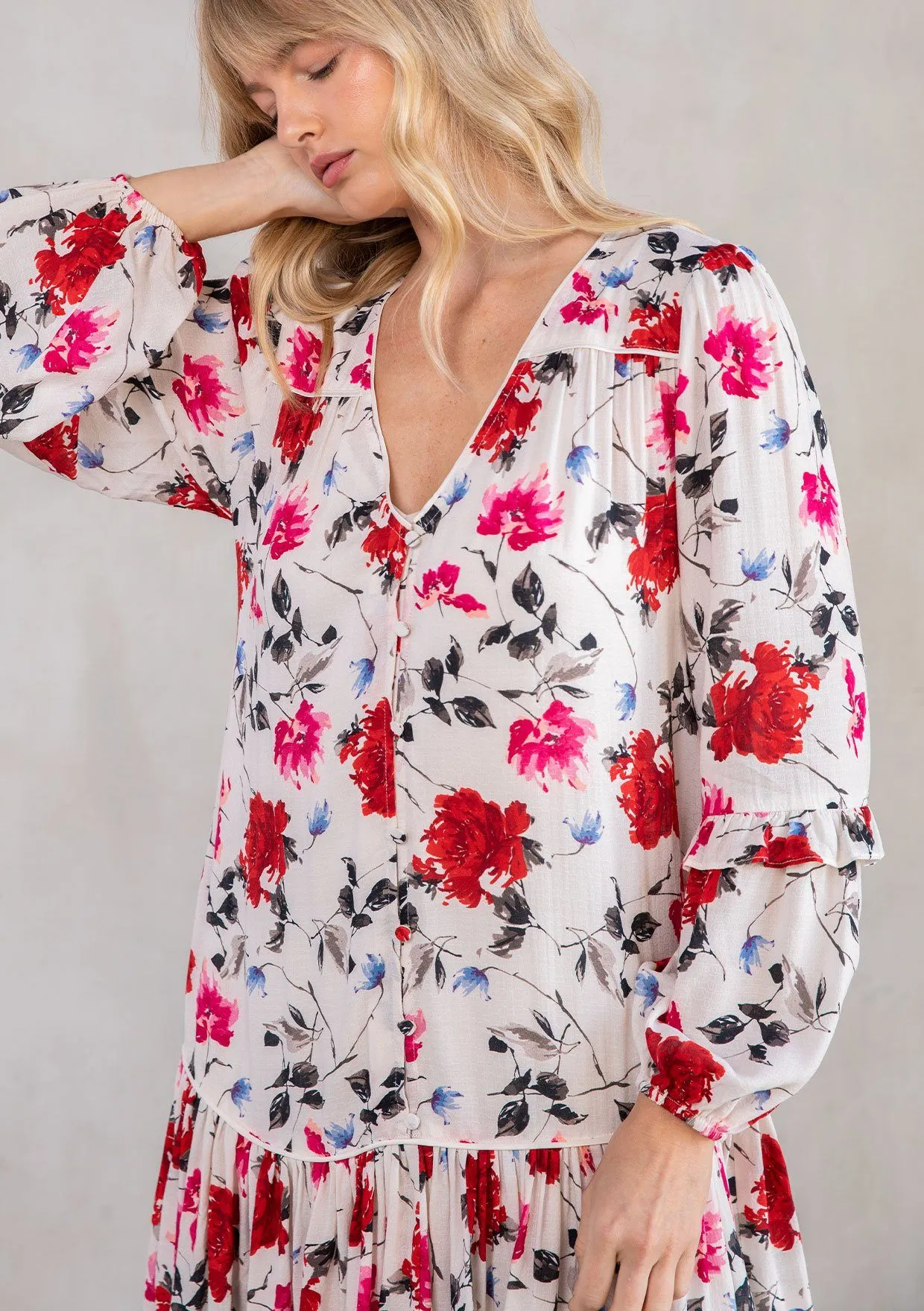 Freja Floral Mini Dress