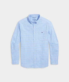 Gingham On-The-Go Nylon Shirt