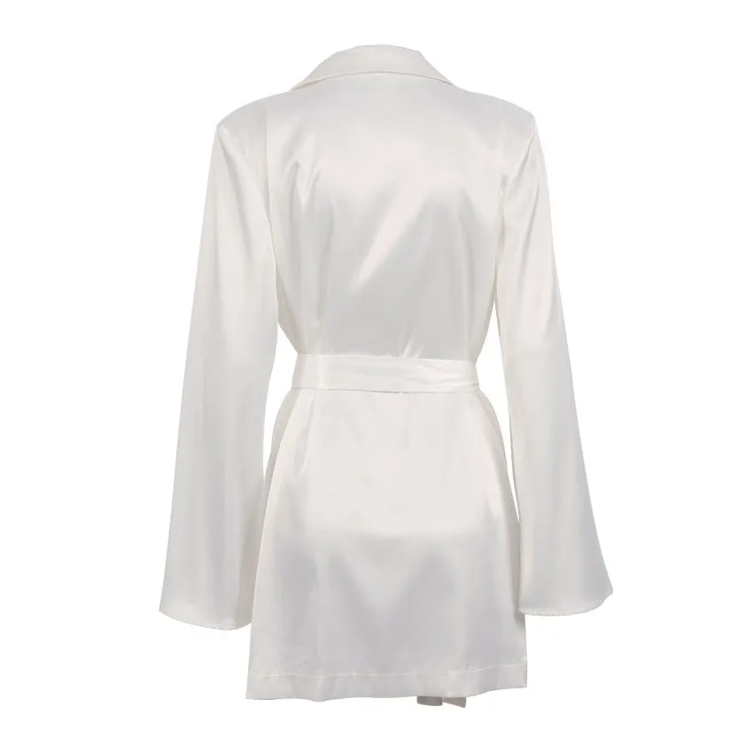 HADE Lace UP TOP PANTS and Blazer SET