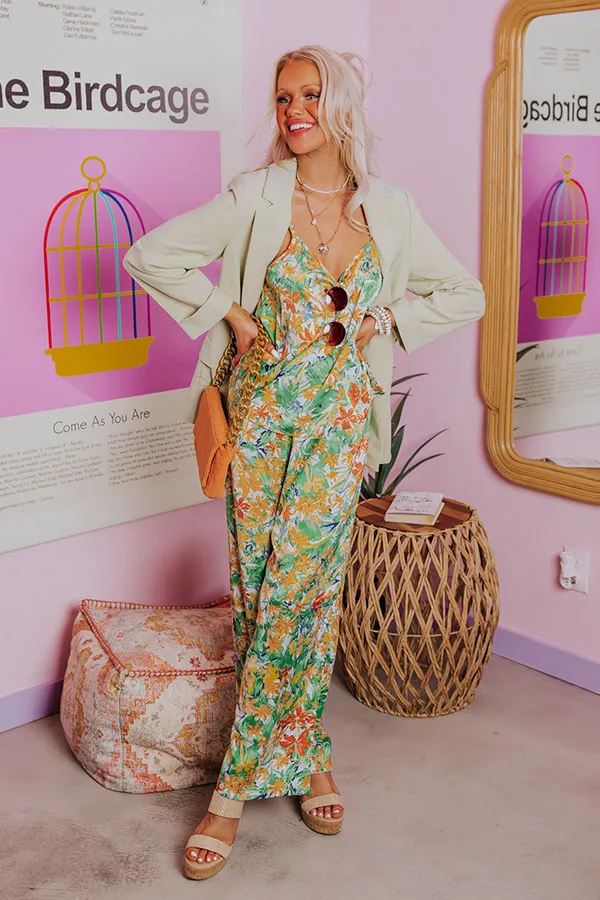 Hamptons Hideout Floral High Waist Pants