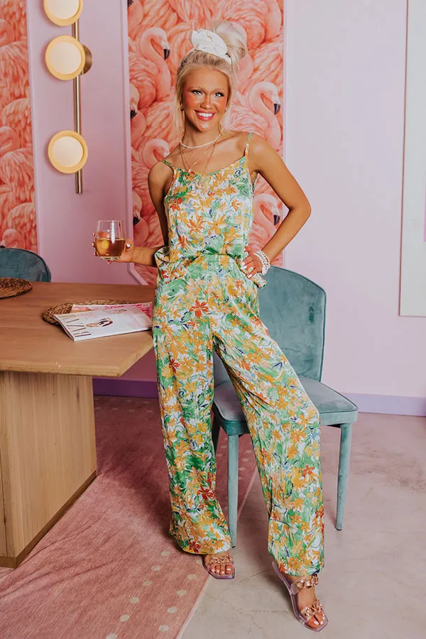 Hamptons Hideout Floral High Waist Pants
