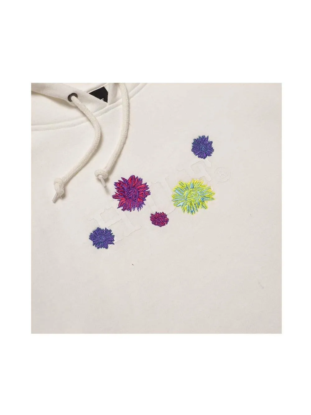 Huf Psycho Daisies Pullover Hoodie Unbleached PF00275