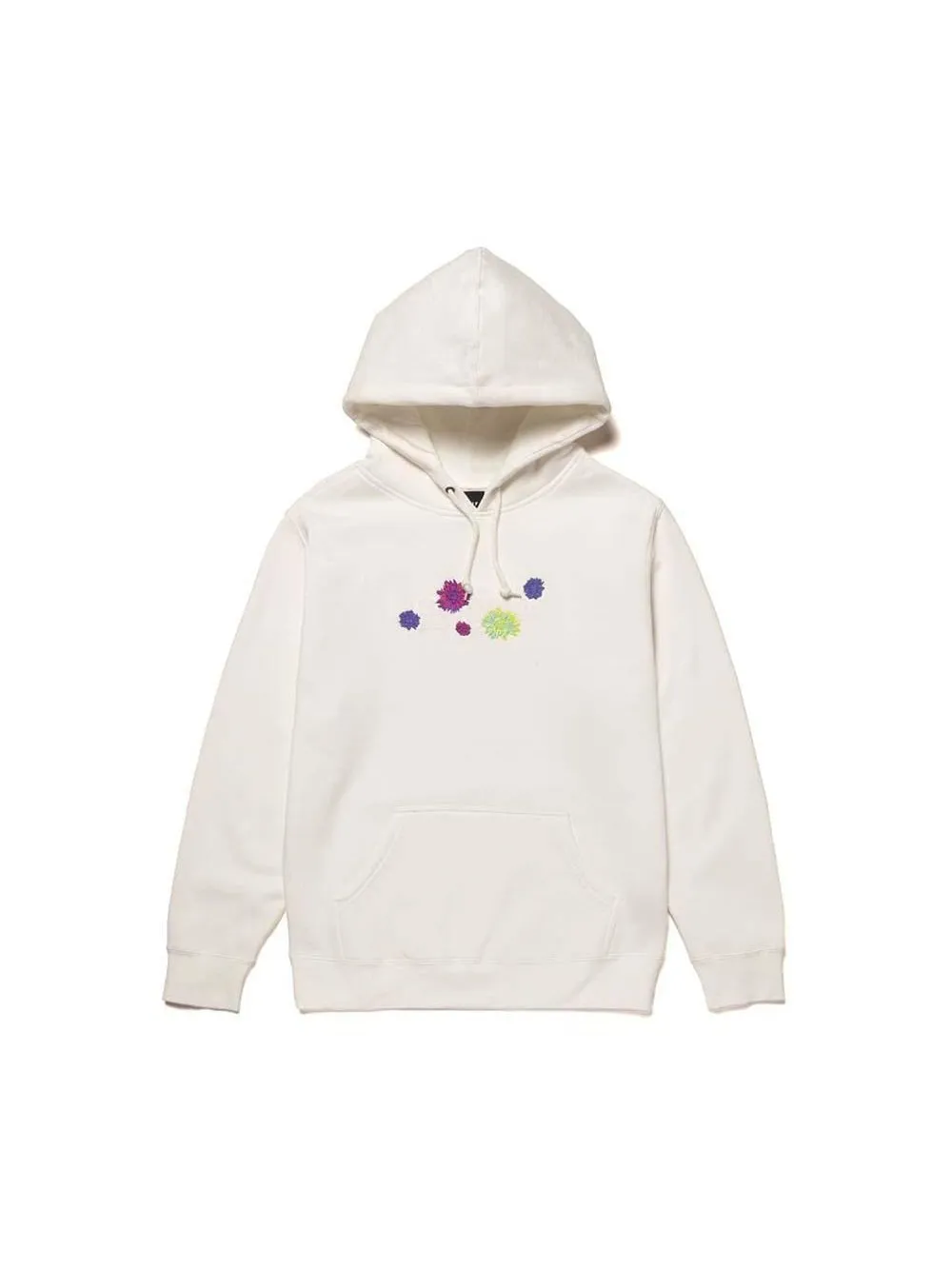Huf Psycho Daisies Pullover Hoodie Unbleached PF00275