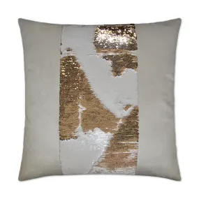 Hylee II-Gold Sequin Pillow