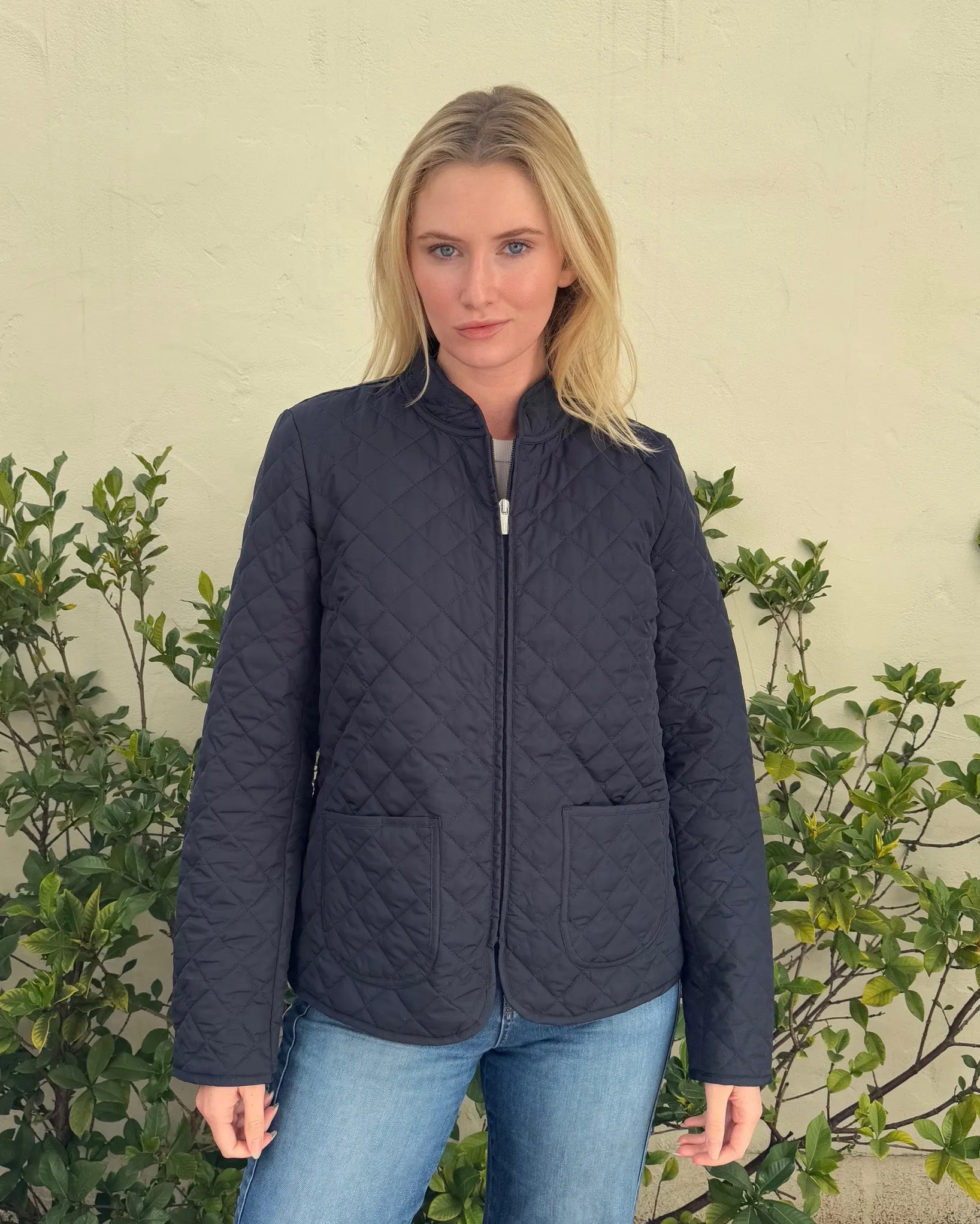Ilse Jacobsen | Art 27 Quilted Jacket | Dark Indigo
