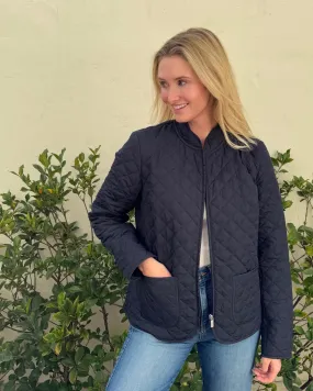 Ilse Jacobsen | Art 27 Quilted Jacket | Dark Indigo