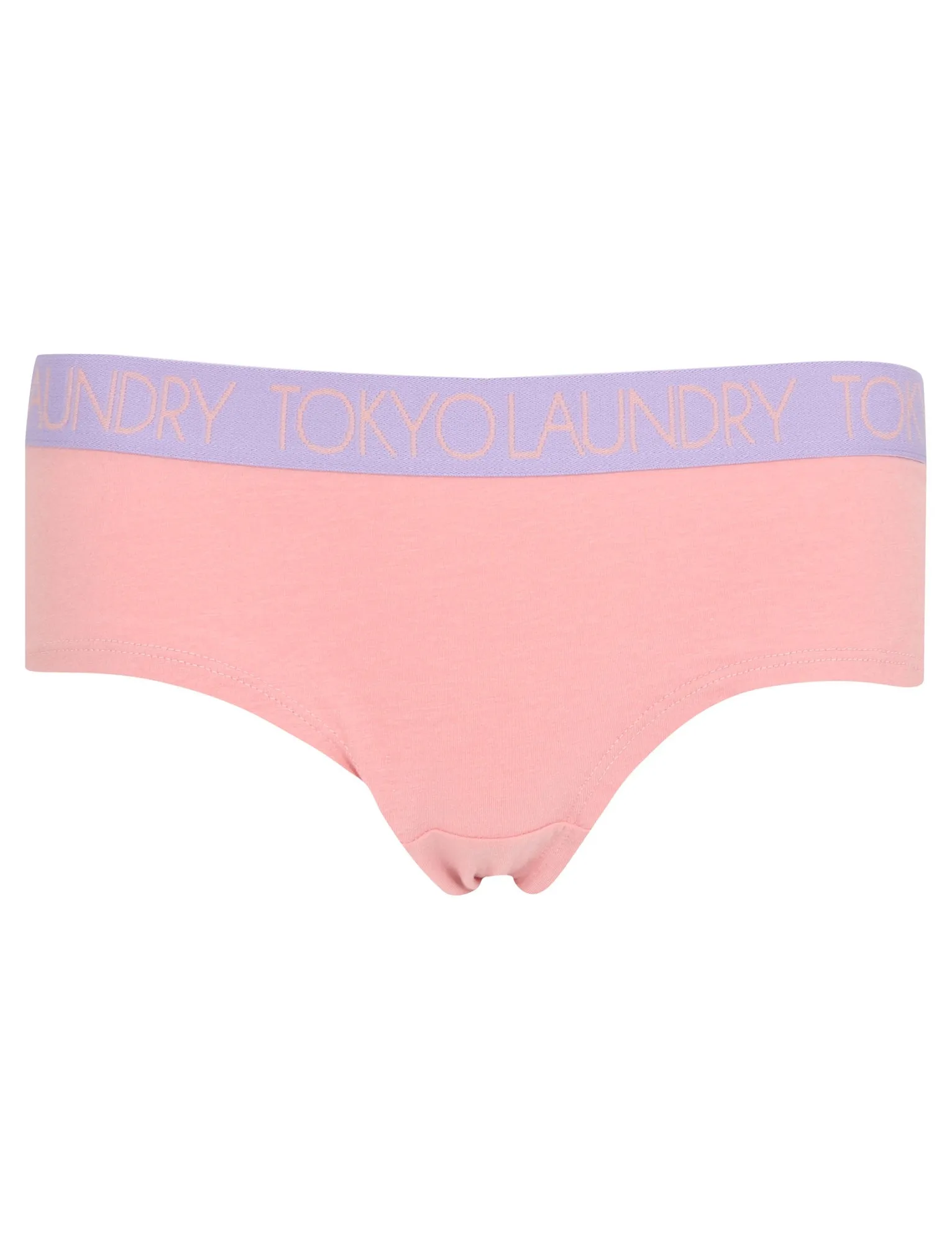 Jenny (5 Pack) Assorted Briefs In Violet Tulip / Peacoat Blue / Bridal Rose / Aqua Haze / Peacoat Blue - Tokyo Laundry