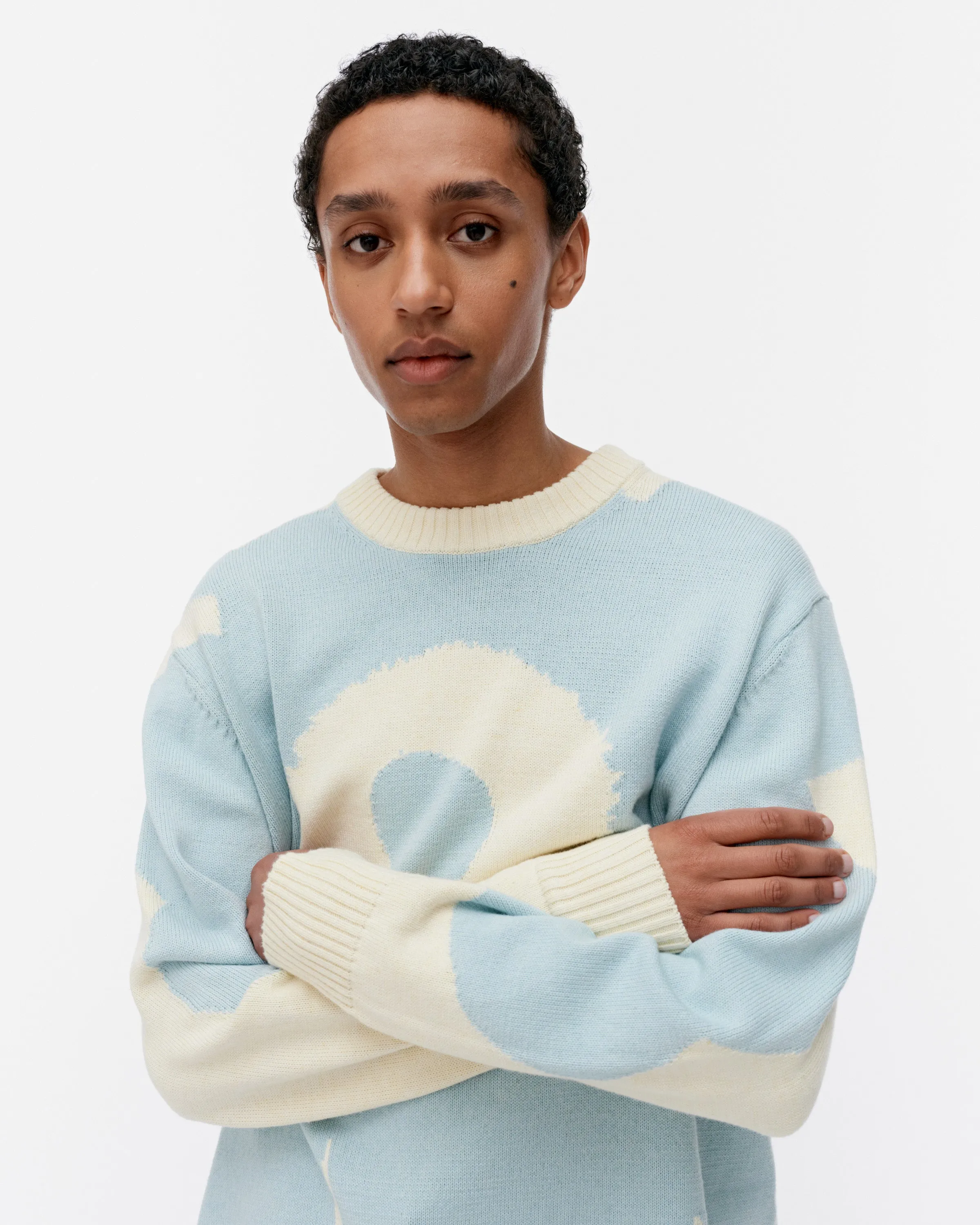 Kioski Unikko Men's Neutra Knitted Long Sleeve Top 72cm