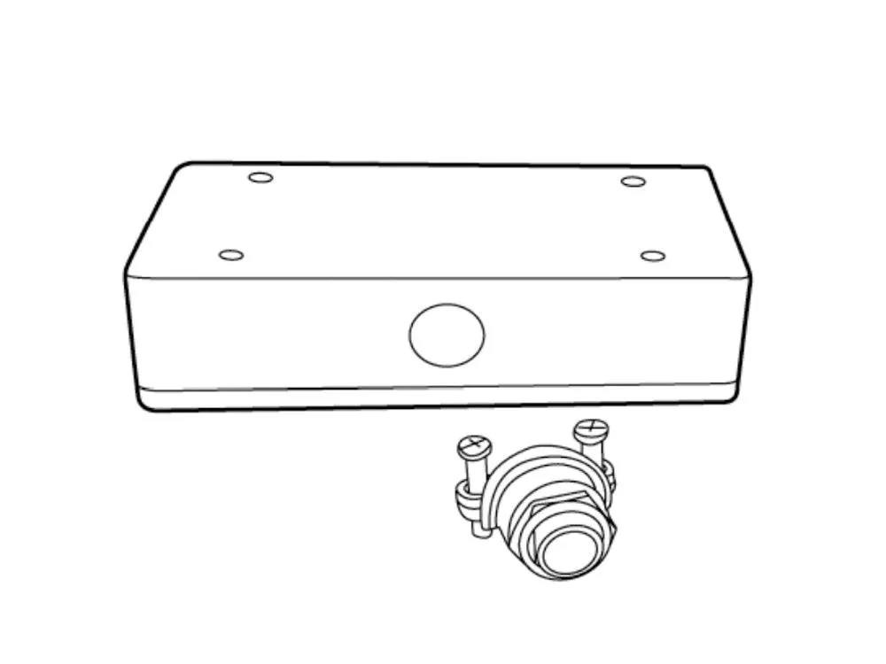LEDUR Junction Box, White