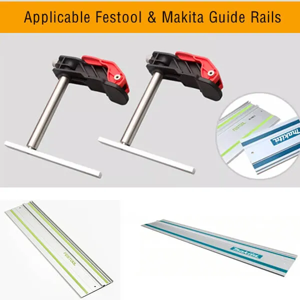 Levoite™ Hold Down Clamp for Workbench / T-Track / Guide Rail