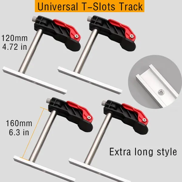 Levoite™ Hold Down Clamp for Workbench / T-Track / Guide Rail