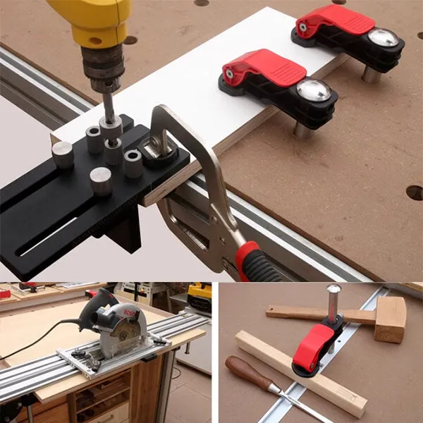 Levoite™ Hold Down Clamp for Workbench / T-Track / Guide Rail