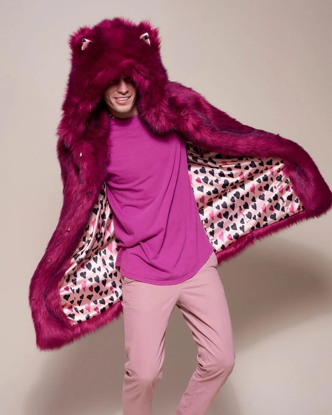 Love Wolf Luxe Classic Faux Fur Coat | Men's