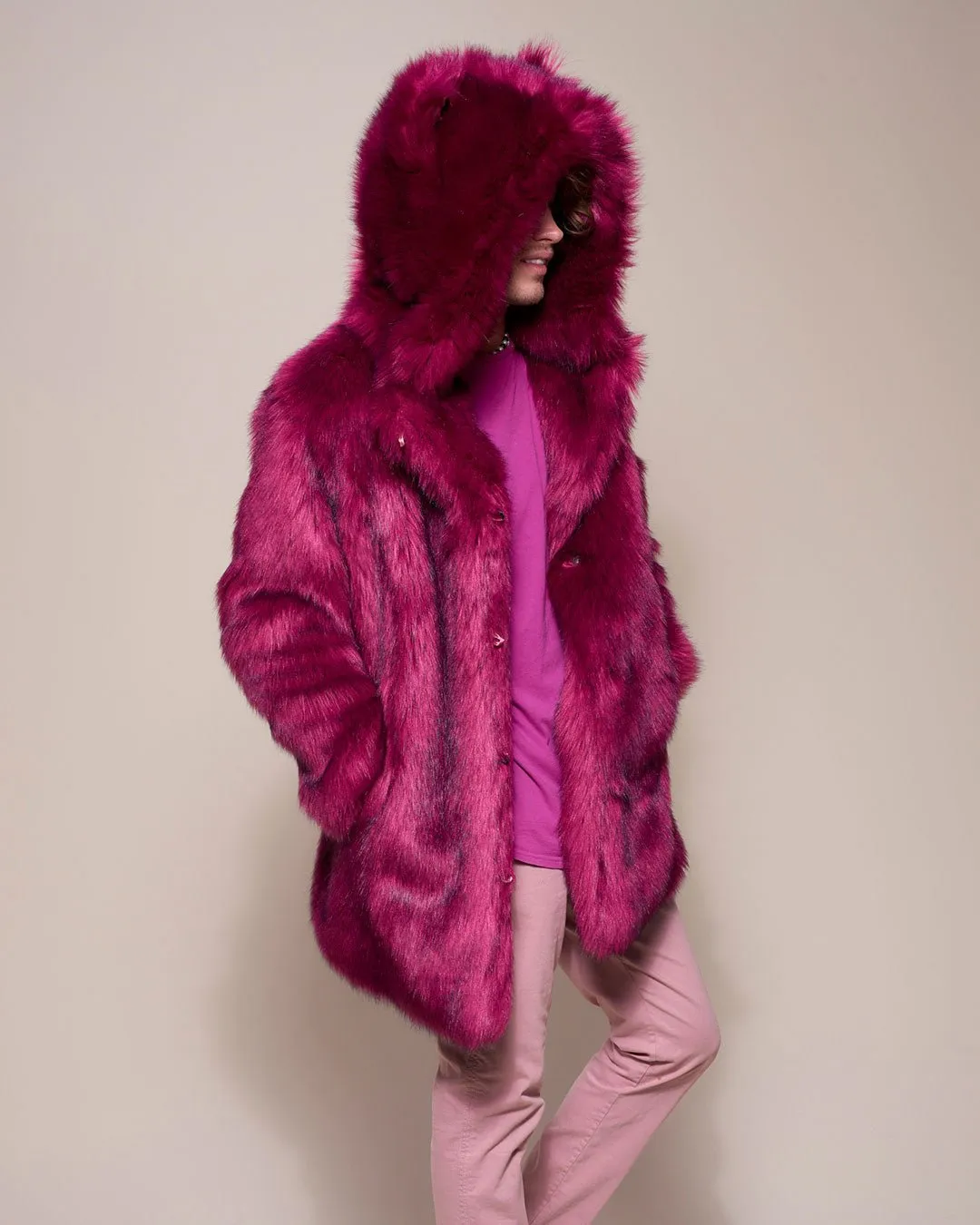 Love Wolf Luxe Classic Faux Fur Coat | Men's