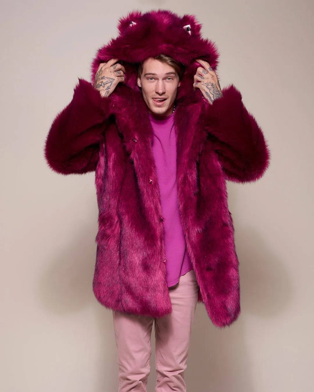 Love Wolf Luxe Classic Faux Fur Coat | Men's